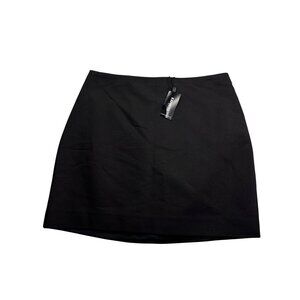 Express Black Mini Skirt NWT